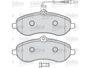 VALEO 598899 stabdžių trinkelių rinkinys, diskinis stabdys 
 Techninės priežiūros dalys -> Papildomas remontas
4253-64, 4253-66, 425364, 425366