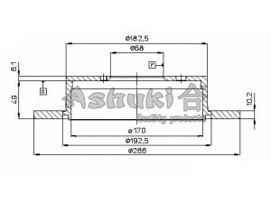 ASHUKI 0993-0103 stabdžių diskas
0 986 478 554/BOSCH, 15985/ABS