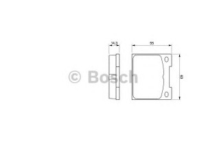 BOSCH 0 986 460 881 stabdžių trinkelių rinkinys, diskinis stabdys 
 Techninės priežiūros dalys -> Papildomas remontas
1424023, 1487400, 1540857, 5018901