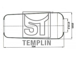 ST-TEMPLIN 04.060.6006.460 dėklas, pneumatinė pakaba
674 328 00 01, 674 328 00 02, 675 328 00 01