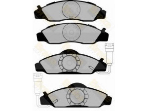 Brake ENGINEERING PA1158 stabdžių trinkelių rinkinys, diskinis stabdys 
 Techninės priežiūros dalys -> Papildomas remontas
4813005100, 4813005100