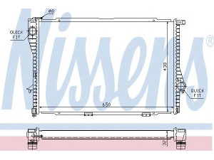 NISSENS 60648A radiatorius, variklio aušinimas 
 Aušinimo sistema -> Radiatorius/alyvos aušintuvas -> Radiatorius/dalys
1.436.060, 1.436.061, 1.463.061