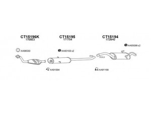 VENEPORTE 450155 išmetimo sistema 
 Išmetimo sistema -> Išmetimo sistema, visa