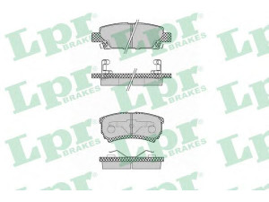 LPR 05P1373 stabdžių trinkelių rinkinys, diskinis stabdys 
 Techninės priežiūros dalys -> Papildomas remontas
05191271AA, 05191271AB, 05191271AC