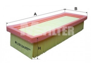 MFILTER K 334 oro filtras 
 Techninės priežiūros dalys -> Techninės priežiūros intervalai
46536382, 71736120, 7759323, 1444-P8