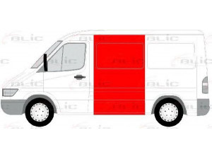 BLIC 6504-03-3546013P šoninis skydas 
 Kėbulas -> Kuro bakas/dalys