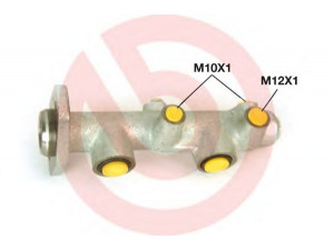 BREMBO M 24 030 pagrindinis cilindras, stabdžiai 
 Stabdžių sistema -> Pagrindinis stabdžių cilindras
6151046, 86VB2A032DA, 010440, 24212317053