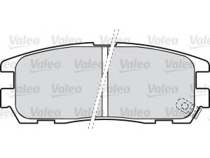 VALEO 598507 stabdžių trinkelių rinkinys, diskinis stabdys 
 Techninės priežiūros dalys -> Papildomas remontas
8-97035-266-0, 8-97039-269-0, 8970352660
