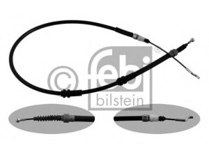 FEBI BILSTEIN 36352 trosas, stovėjimo stabdys 
 Stabdžių sistema -> Valdymo svirtys/trosai
7H0 609 701 D