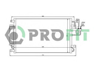 PROFIT PR 1305C1 kondensatorius, oro kondicionierius 
 Oro kondicionavimas -> Kondensatorius
976062E000, 976062E000