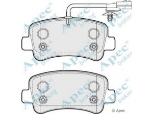 APEC braking PAD1781 stabdžių trinkelių rinkinys, diskinis stabdys 
 Techninės priežiūros dalys -> Papildomas remontas
4420066, 93167662, 440601147R, 93167662