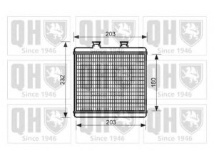 QUINTON HAZELL QHR2250 šilumokaitis, salono šildymas
204 830 0061, 2048 3000 61