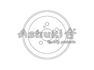 ASHUKI 1020-0102 stabdžių būgnas 
 Stabdžių sistema -> Būgninis stabdys -> Stabdžių būgnas
14.5814.10/BREMBO, 2501-S/ABS, 42431-32020