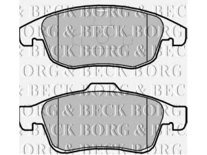 BORG & BECK BBP2069 stabdžių trinkelių rinkinys, diskinis stabdys 
 Techninės priežiūros dalys -> Papildomas remontas
425361, 425412, 425413, 425425