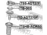 FEBEST TSHB-ACR50 apsauginis dangtelis/gofruotoji membrana, amortizatorius 
 Pakaba -> Amortizatorius
48157-42020