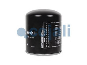 COJALI 6002002 oro džiovintuvo kasetė, suspausto oro sistema 
 Suspausto oro sistema -> Oro džiovintuvas/kasetė
8010002016, 76117673, 1504900R