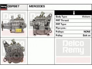 DELCO REMY DSP987 hidraulinis siurblys, vairo sistema 
 Vairavimas -> Vairo pavara/siurblys