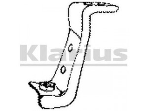 KLARIUS DNP4 laikiklis, išmetimo sistema
2062001B00, 2062001B00