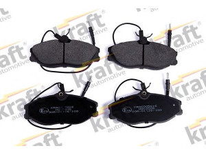 KRAFT AUTOMOTIVE 6005616 stabdžių trinkelių rinkinys, diskinis stabdys 
 Techninės priežiūros dalys -> Papildomas remontas
4251-32, 4251-60, 425132, 425160