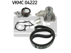SKF VKMC 04222 vandens siurblio ir paskirstymo diržo komplektas 
 Aušinimo sistema -> Vandens siurblys/tarpiklis -> Vandens siurblys
1004297, 1004299, 1007714, 1020538