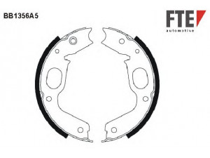 FTE BB1356A5 stabdžių trinkelių komplektas, stovėjimo stabdis 
 Stabdžių sistema -> Rankinis stabdys
MB618914, MB618915, MN102640, MR178827