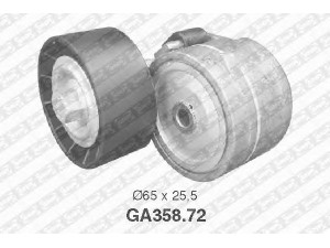 SNR GA358.72 įtempiklio skriemulys, V formos rumbuotas diržas 
 Diržinė pavara -> V formos rumbuotas diržas/komplektas -> Įtempiklio skriemulys
46524692, 60814110, 7798333, 46524692
