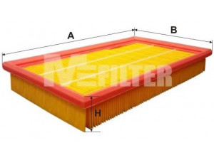 MFILTER K 210 oro filtras 
 Techninės priežiūros dalys -> Techninės priežiūros intervalai
102 094 02 04