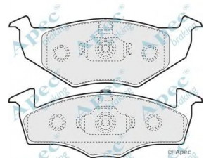APEC braking PAD933 stabdžių trinkelių rinkinys, diskinis stabdys 
 Techninės priežiūros dalys -> Papildomas remontas
6N0698151, 6N0698151C, 6NO698151