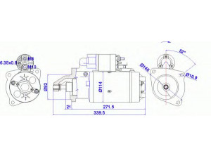 DELCO REMY 19024266 starteris
111499, K308650, 39 186 88, 81 866 022