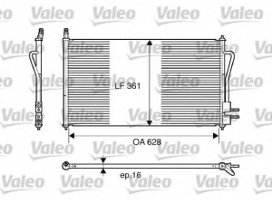 VALEO 817493 kondensatorius, oro kondicionierius 
 Oro kondicionavimas -> Kondensatorius
1062380, 1086534, 1106888, 1107090