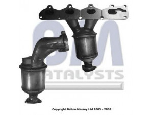 BM CATALYSTS BM91406H katalizatoriaus keitiklis 
 Išmetimo sistema -> Katalizatoriaus keitiklis
24407027, 55555768, 849160, R1620064