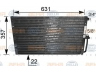 HELLA 8FC 351 039-101 kondensatorius, oro kondicionierius