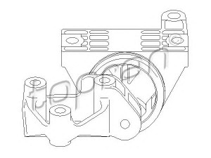 TOPRAN 722 092 variklio montavimas 
 Variklis -> Variklio montavimas -> Variklio montavimo rėmas
1335129080, 1802 56, 1335129080