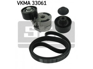 SKF VKMA 33061 V formos rumbuotas diržas, komplektas 
 Techninės priežiūros dalys -> Techninės priežiūros intervalai
16 138 444 80, 5750.KT, 5750.VQ