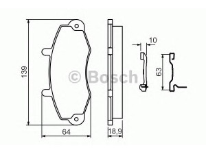 BOSCH 0 986 494 292 stabdžių trinkelių rinkinys, diskinis stabdys 
 Techninės priežiūros dalys -> Papildomas remontas
1502951, 1074971, 1134158, 1301589