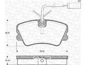 MAGNETI MARELLI 363702160321 stabdžių trinkelių rinkinys, diskinis stabdys 
 Techninės priežiūros dalys -> Papildomas remontas
0005893947, 0060765019, 0060778098