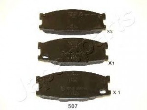 JAPANPARTS PA-507AF stabdžių trinkelių rinkinys, diskinis stabdys 
 Techninės priežiūros dalys -> Papildomas remontas
MC894589, MK499873, A4544201020