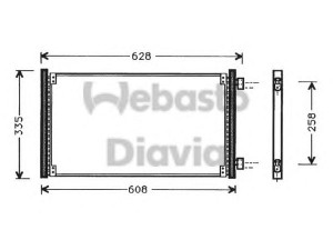 WEBASTO 82D0225268A kondensatorius, oro kondicionierius 
 Oro kondicionavimas -> Kondensatorius
46745054, 46788049