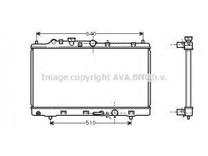AVA QUALITY COOLING MZ2154 radiatorius, variklio aušinimas 
 Aušinimo sistema -> Radiatorius/alyvos aušintuvas -> Radiatorius/dalys
RF1V15200C, RF1W15200A