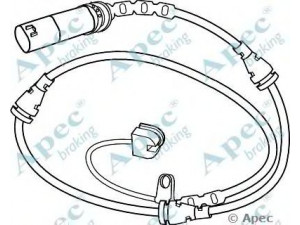 APEC braking WIR5265 susidėvėjimo indikatorius, stabdžių trinkelė 
 Stabdžių sistema -> Susidėvėjimo indikatorius, stabdžių trinkelės
34356792567