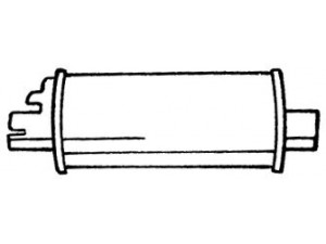 AKS DASIS SG53406 vidurinis duslintuvas