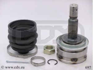 CDX 697 jungčių komplektas, kardaninis velenas 
 Ratų pavara -> Sujungimai/komplektas