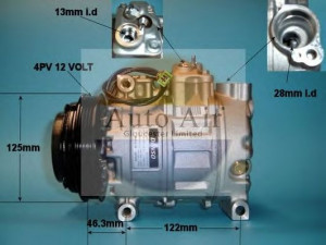 AUTO AIR GLOUCESTER 14-1173 kompresorius, oro kondicionierius 
 Oro kondicionavimas -> Kompresorius/dalys
4B0260805C, 4B0260805N, 4B0260805R