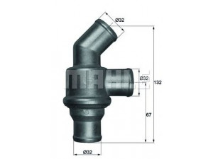 BEHR TH 16 80 termostatas, aušinimo skystis 
 Aušinimo sistema -> Termostatas/tarpiklis -> Thermostat
1153 1 253 247, 1153 1 253 248