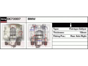 DELCO REMY DC73007 stabdžių apkaba 
 Dviratė transporto priemonės -> Stabdžių sistema -> Stabdžių apkaba / priedai
3421 1 165 032, 3421 1 165 034