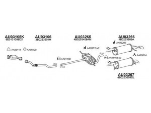VENEPORTE 030054 išmetimo sistema 
 Išmetimo sistema -> Išmetimo sistema, visa