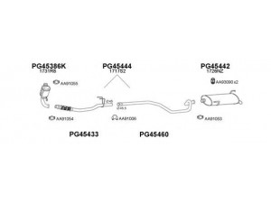 VENEPORTE 450038 išmetimo sistema 
 Išmetimo sistema -> Išmetimo sistema, visa