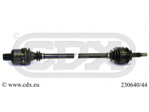 CDX 230640/44 kardaninis velenas 
 Ratų pavara -> Kardaninis velenas
7711135903, 8200236099, 8200236116