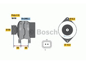 BOSCH 0 986 042 191 kintamosios srovės generatorius 
 Elektros įranga -> Kint. sr. generatorius/dalys -> Kintamosios srovės generatorius
4403248, 4403369, 9111248, 9111369
