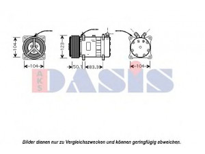 AKS DASIS 851685N kompresorius, oro kondicionierius